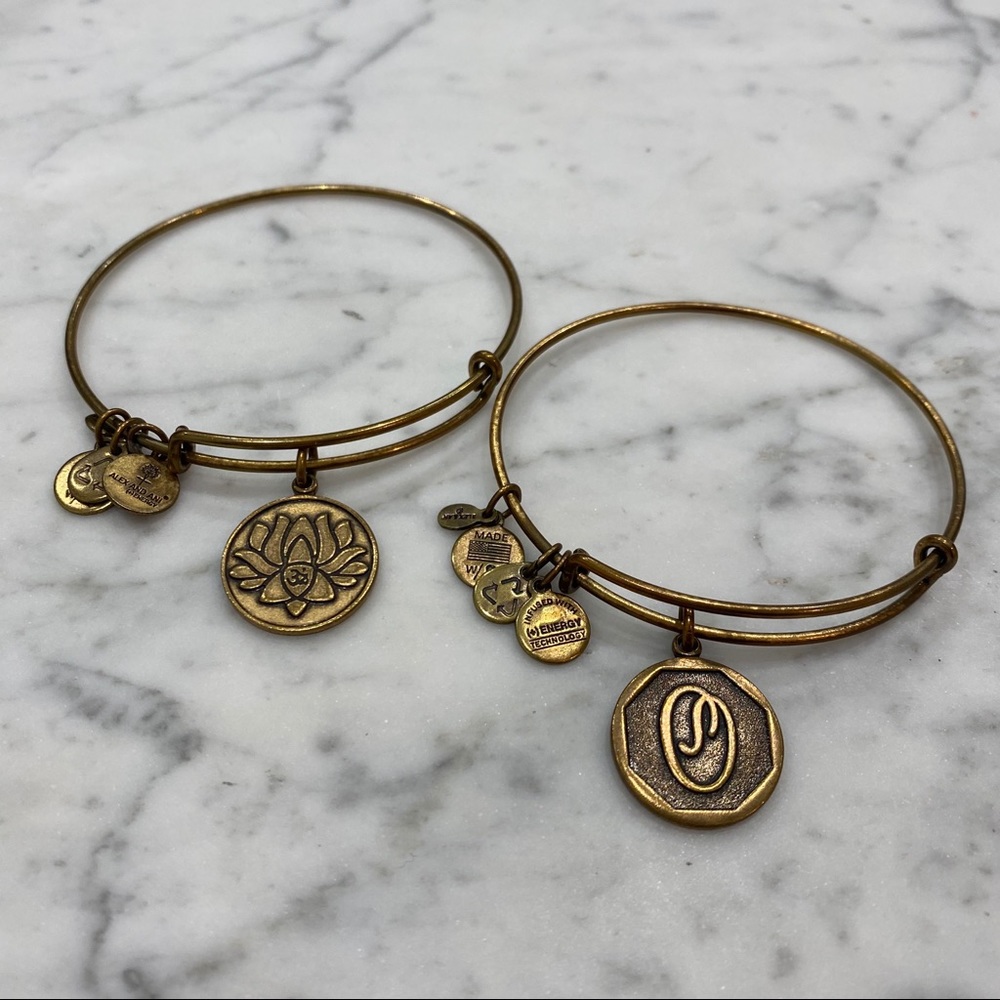 Alex and Ani Bracelet Set